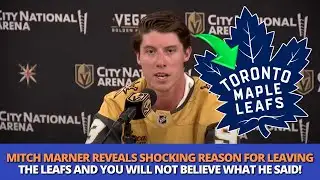 MITCH MARNER LOSES HIS PATIENCE AND SAID WHAT NOBODY EXPECTED FROM THE LEAFS! LEAFS NEWS