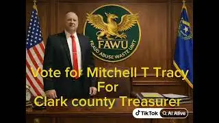 Mitchell T Tracy for Clark County Treasurer implement fraud abuse waste unit FAWU￼