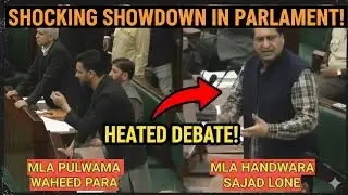 Mla pulwama waheed para and mla handwara in jk assembly 