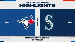 MLB ALCS Game 5 Highlights | Blue Jays vs. Mariners - October 17, 2025
