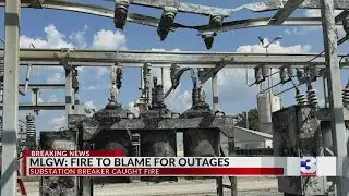 MLGW: fire to blame for outages