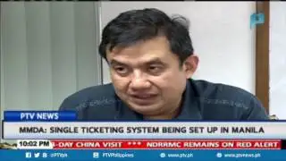 MMDA: Single ticketing system being set up in Manila