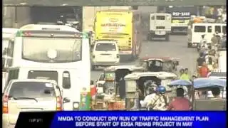 MMDA to test traffic plan for EDSA rehab