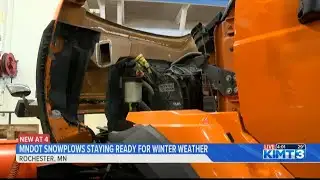 MNDOT snowplows staying ready for winter weather