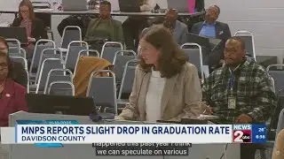 MNPS reports slight drop in graduation rate