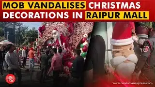 Mob with rods, sticks storms Raipur’s Magneto Mall, vandalises Christmas decorations