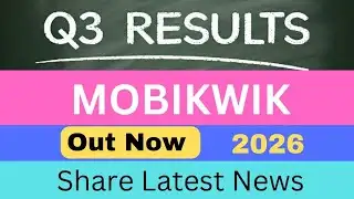 Mobikwik Q3 Results 2026 | One Mobikwik System Share Latest News | Mobikwik Result Today