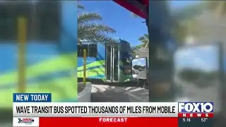 Mobile Wave Transit bus spotted in Turks and Caicos Islands