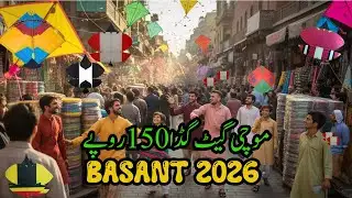 Mochi Gate Basant 2026 Update 🪁 | Lahore Basant Vibes & Basant Song