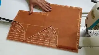 Model Blouse Design | Cutting and Stitching | Blouse Back Neck Design | Back Blouse Designs