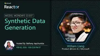 Model Mondays - Synthetic Data Generation