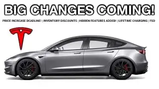 Model Y/3 Big Changes Announced: Tesla