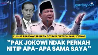 Momen Prabowo Curhat Sering Dituduh Takut dan Masih Dikendalikan Jokowi