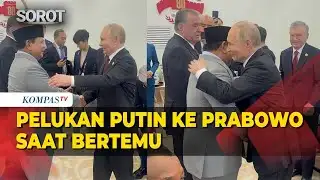 Momen Putin Peluk Prabowo Saat Bertemu di China