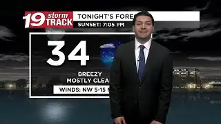 Monday began the work week with record highs; Mild temperatures continue with rain Friday evening