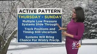 Monday Evening Forecast: Multiple Opportunities For Wintry Weather