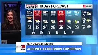 Monday NOON Live FIRST ALERT Weather Show