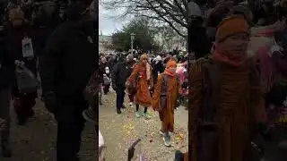 Monks Brave Harsh Winter Conditions During 