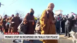 Monks stop in Richmond on 