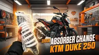 Mono Shock Absorber Replacement | Ktm Duke 250