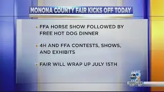 Monona County Fair Kicks Off Today