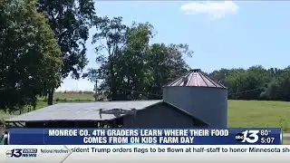 Monroe Co. students learn more about the farms that provide their meals