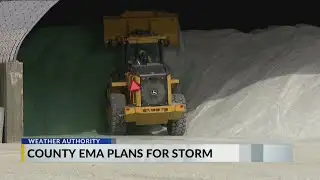 Monroe County prepares for weekend snowfall