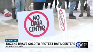 Monroe County residents rally against proposed data centers