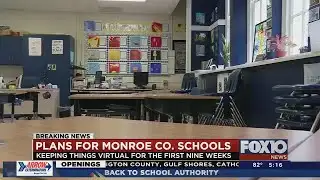 Monroe County schools going virtual to start school year