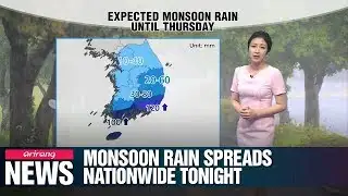Monsoon rain spreads nationwide tonight _ 062619