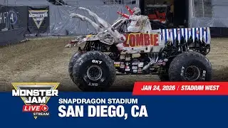 Monster Jam: San Diego - 1 (Full Event) | Jan 24, 2026 | Stadium West
