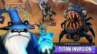 Monster Legends: Breaking NEWS The Titan Invasion
