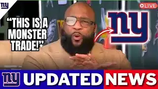 MONSTER MOVE! NEW YORK GIANTS FINAL ATTACK!🏈GIANTS NEWS NFL