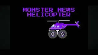 Monster News Helicopter 