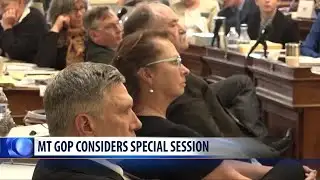 Montana lawmakers consider special session