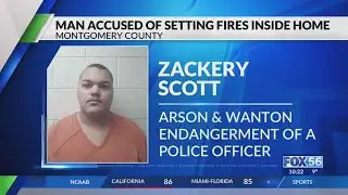 Montgomery County teen arrested with assault, arson charges