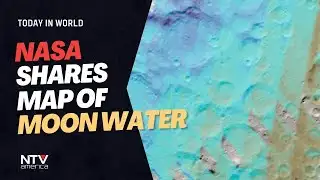 Moon map: NASA just compiled a map of lunar water
