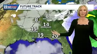 More bitter cold weather for Alabama with a limited threat for a winter mix