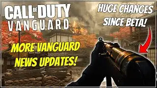MORE COD VANGUARD NEWS! Huge Changes Since, Ninja Perk Returns, Sprint to Fire Speed Changes + More!