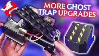 More Hasbro Ghostbusters Ghost Trap Upgrades | Pedal Mod and EMF Dump