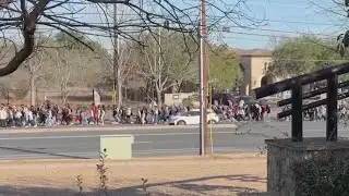 More ICE related student walkouts take place across Central Texas