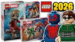 MORE LEGO Marvel 2026 Sets OFFICIALLY Revealed