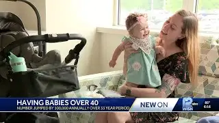 More moms choosing to have kids after turning 40