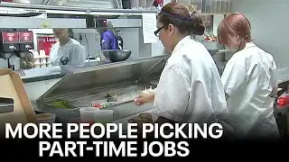 More people picking part-time work, report shows