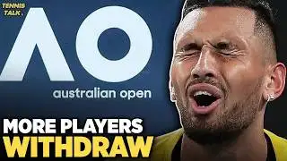 More Players Withdraw from Australian Open 2026 | Tennis News