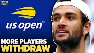 More Players Withdraw from US Open 2025 | Tennis News