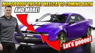 MORE PROOF THE SRT HELLCAT IS COMING BACK! THIS WILL BE INSANE!