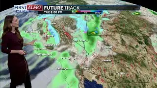 More rain Tuesday, along with cool and windy conditions