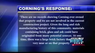 More Soil Contaminate found in Corning