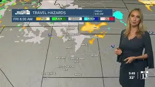 More storms tomorrow morning! - December 8